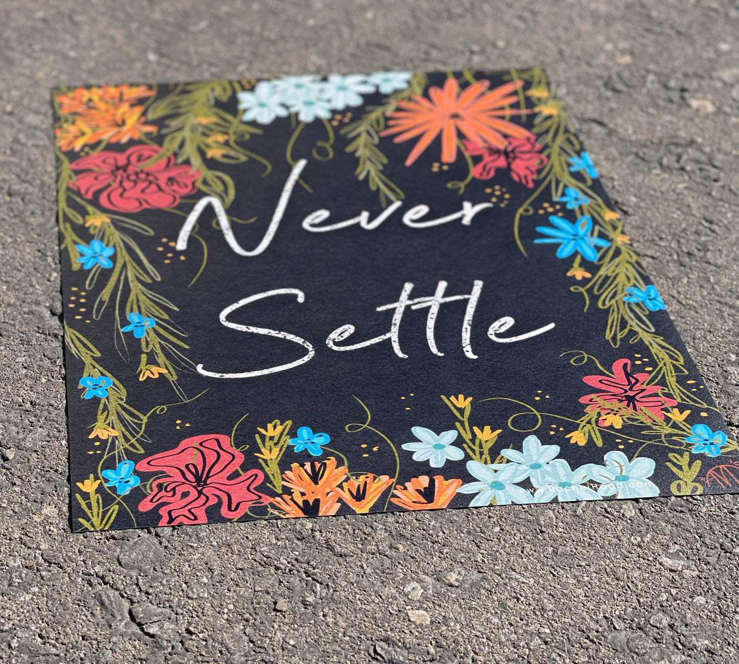 Never Settle Poster