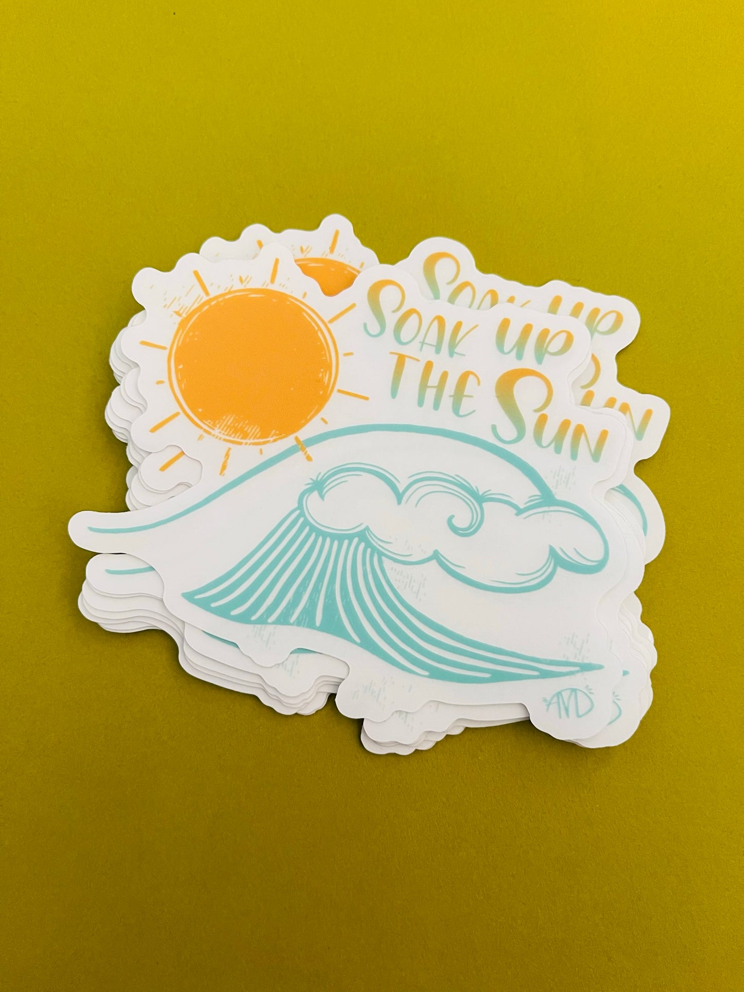 Soak Up the Sun Sticker