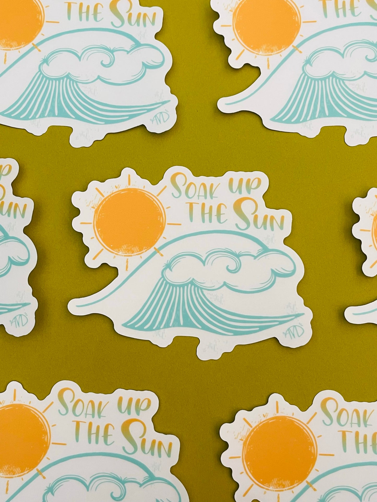 Soak Up the Sun Sticker