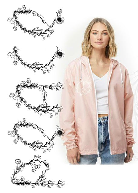 Peace Windbreaker Jacket