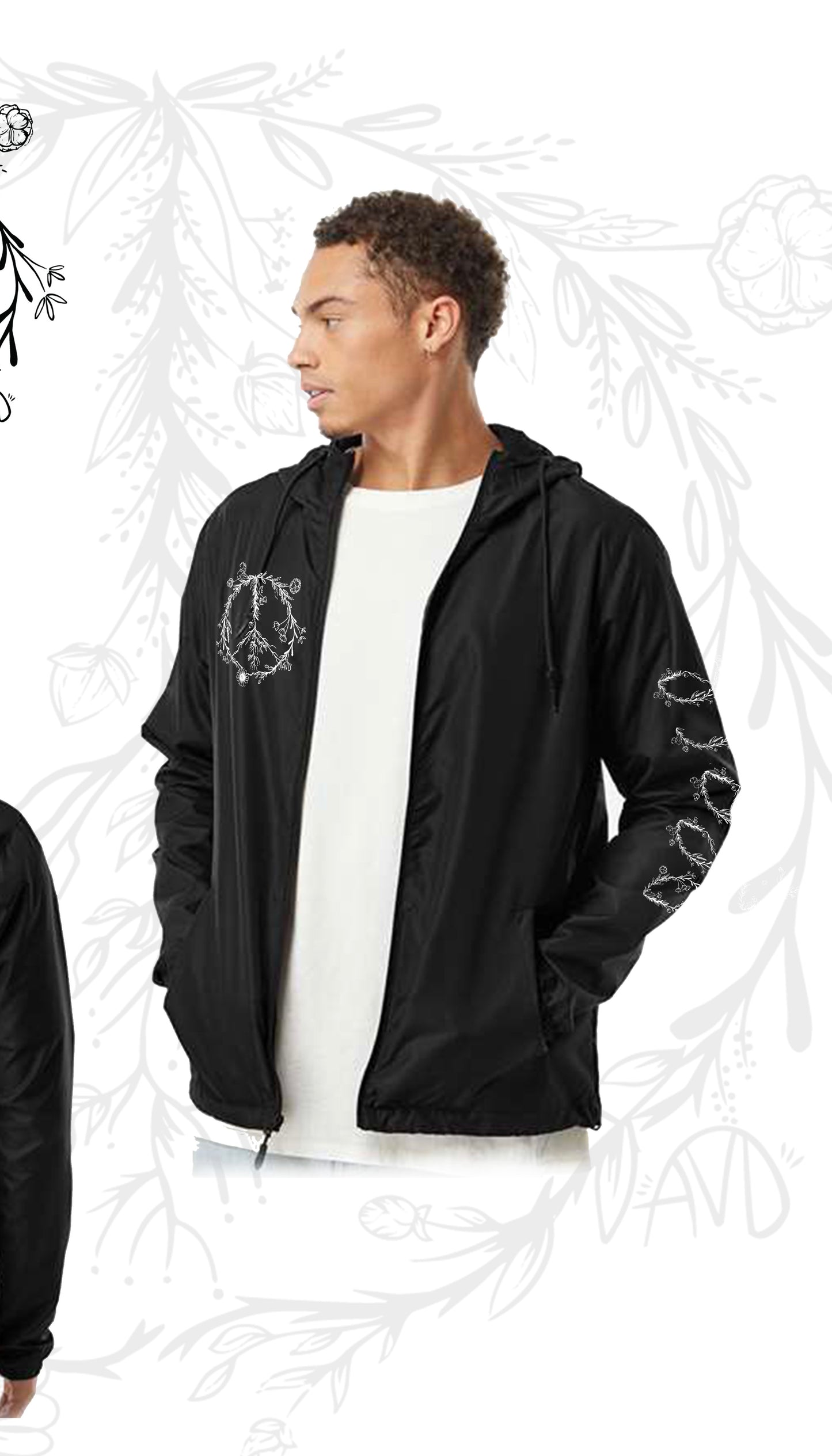 Peace Windbreaker Jacket