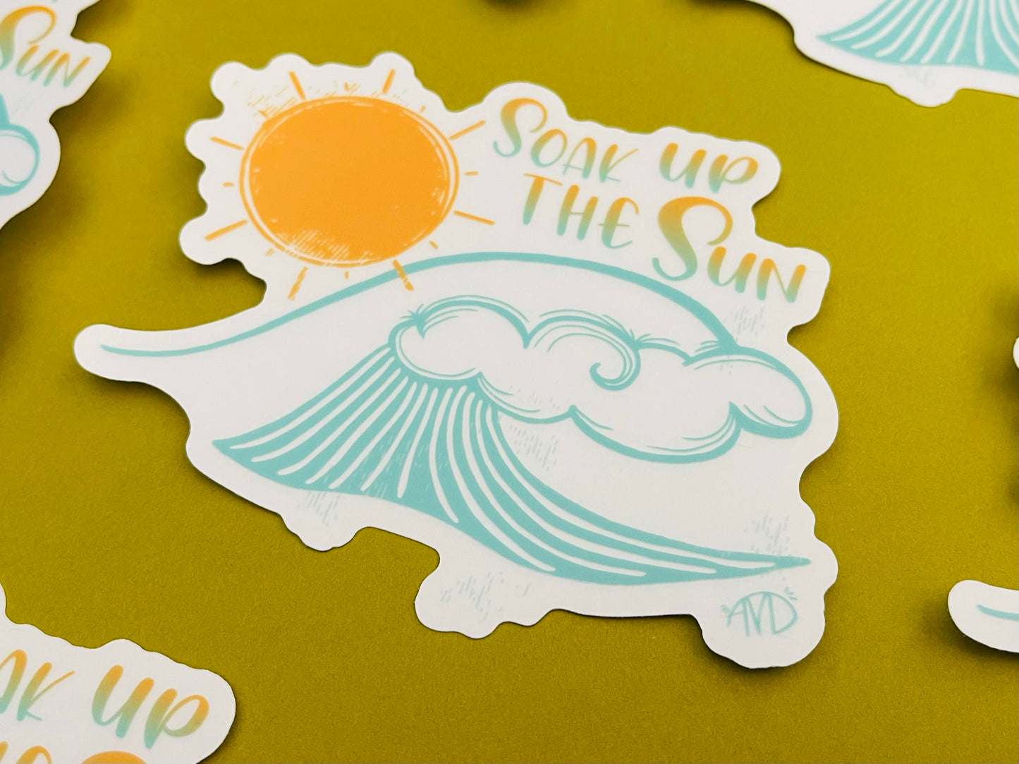 Soak Up the Sun Sticker